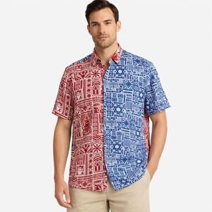 Kenny Flowers The Chrismukkah Hawaiian Shirt Size M NWT